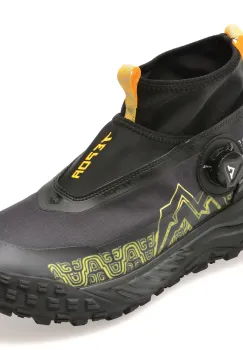 Pantofi sport TEPOR negri, TP128, din material textil imagine