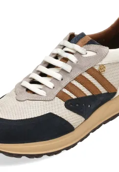 Pantofi sport ZINGALI RICH albi, 49424, din piele naturala imagine