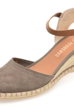 Pantofi VERBENAS gri, MALENA, din piele intoarsa imagine