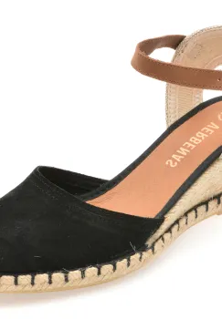Pantofi VERBENAS negri, MALENA, din piele intoarsa imagine