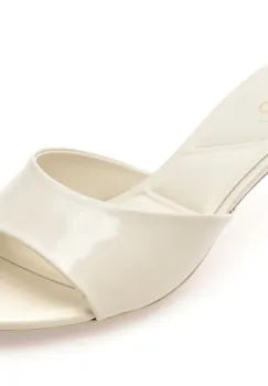 Papuci ALDO albi, DELPHINIA 121, din piele ecologica imagine