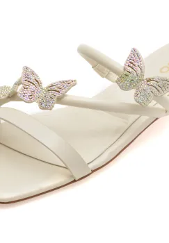 Papuci ALDO albi, FLYHIGH 121, din piele ecologica imagine