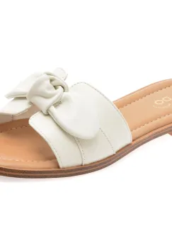 Papuci ALDO albi, LAVINIA 100, din piele naturala imagine