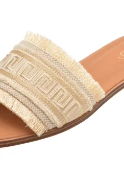 Papuci ALDO aurii, 13744812, din material textil imagine