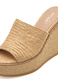 Papuci ALDO bej, MIDSOMMAR 109, din material textil imagine