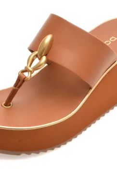 Papuci ALDO maro, 13964506, din piele ecologica imagine