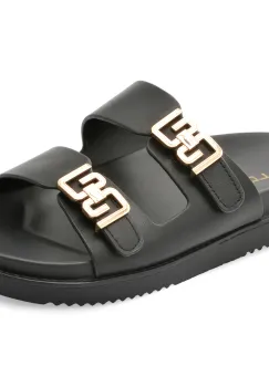 Papuci ALDO negri, ALESSIE 001, din piele naturala imagine