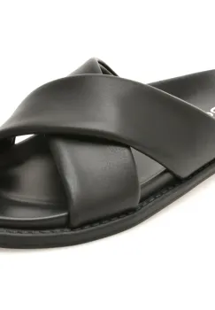 Papuci ALDO negri, BORGO 001, din piele ecologica imagine