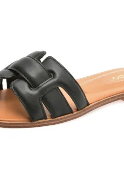 Papuci ALDO negri, ELENAA 002, din piele naturala imagine