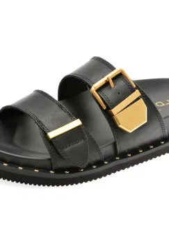 Papuci ALDO negri, ELYNA 001, din piele naturala imagine