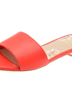 Papuci ALDO rosii, AGNIS 600, din piele ecologica imagine