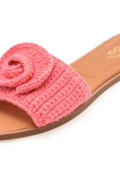 Papuci ALDO roz, SABBIA 660, din material textil imagine