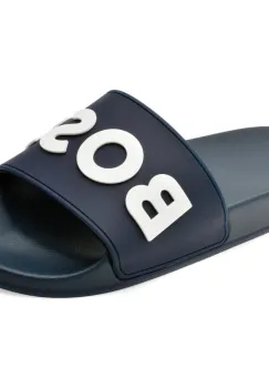 Papuci BOSS bleumarin, 8241, din pvc imagine