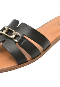 Papuci CALL IT SPRING negre, 13948047, din piele ecologica imagine