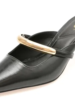 Papuci eleganti ALDO negri, KAILIDDA 001, din piele ecologica imagine