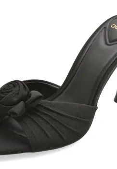 Papuci eleganti ALDO negri, ROSALINA 001, din material textil imagine