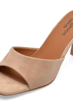 Papuci eleganti FLAVIA PASSINI gri, A492, din piele intoarsa imagine