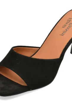 Papuci eleganti FLAVIA PASSINI negri, A492, din piele intoarsa imagine