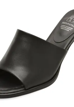 Papuci eleganti FLAVIA PASSINI negri, H5778, din piele naturala imagine