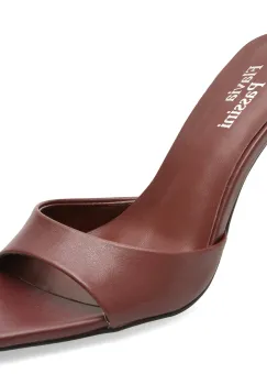 Papuci eleganti FLAVIA PASSINI visinii, ATH203, din piele naturala imagine