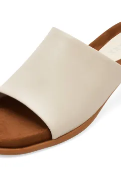 Papuci eleganti GRYXX albi, L2651, din piele naturala imagine