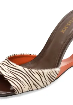 Papuci eleganti GRYXX maro , 68511, din piele naturala imagine