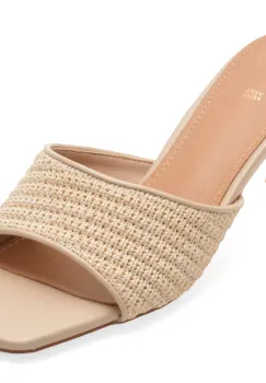 Papuci EPICA bej, 938, din material textil imagine