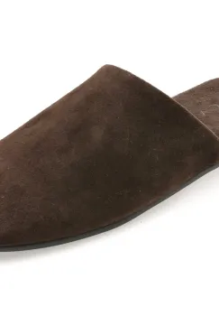 Papuci EPICA maro, 2513, din piele intoarsa imagine