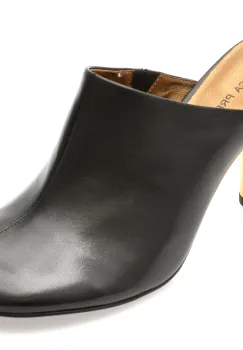 Papuci EPICA PREMIUM negri, 869, din piele naturala imagine