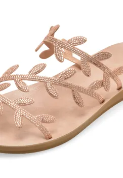 Papuci EPICA roz, 946, din material textil imagine