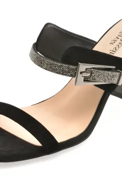 Papuci FLAVIA PASSINI negri, M83, din piele intoarsa imagine