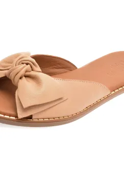 Papuci FLAVIA PASSINI nude, 2921018, din piele naturala imagine