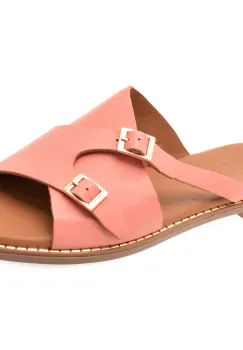 Papuci FLAVIA PASSINI roz, 2921013, din piele naturala imagine