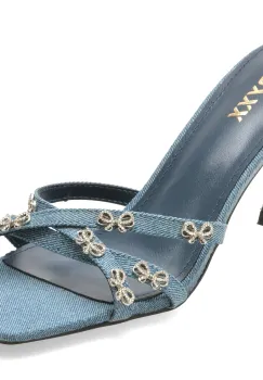 Papuci GRYXX albastri, 954, din material textil imagine