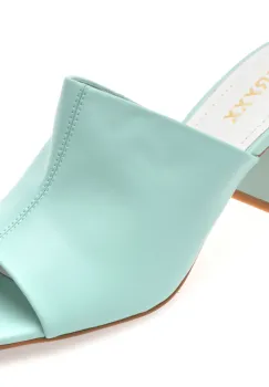 Papuci GRYXX albastri, A212, din piele naturala imagine