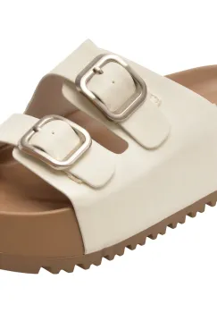 Papuci GRYXX albi, 337120, din piele naturala imagine