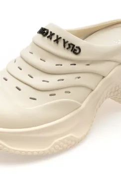 Papuci GRYXX albi, 6119, din piele naturala imagine