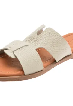 Papuci GRYXX bej, 153, din piele naturala imagine