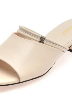 Papuci GRYXX bej, 32340, din piele naturala imagine