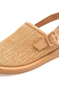 Papuci GRYXX bej, 459940, din material textil imagine