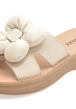 Papuci GRYXX bej, 4696501, din piele naturala imagine