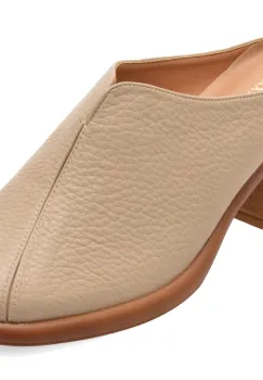 Papuci GRYXX bej, 904, din piele naturala imagine