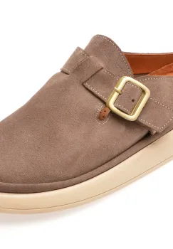 Papuci GRYXX gri, 1371134, din piele intoarsa imagine