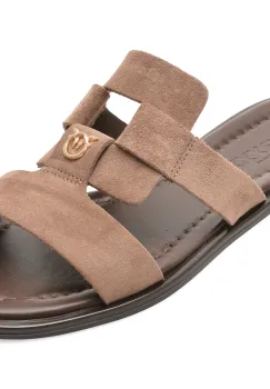 Papuci GRYXX gri, 1766293, din piele intoarsa imagine