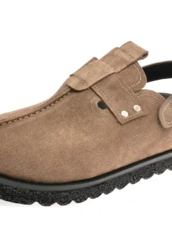 Papuci GRYXX gri, 3432585, din piele intoarsa imagine