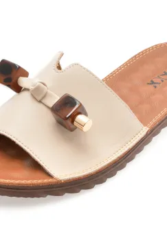 Papuci GRYXX gri, 82910, din piele naturala imagine