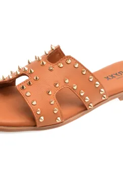 Papuci GRYXX maro, 231360, din piele naturala imagine