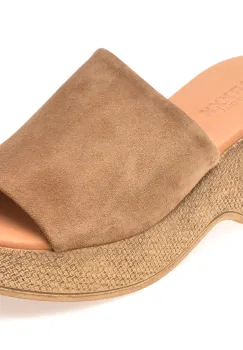 Papuci GRYXX maro, 459862, din piele intoarsa imagine