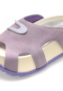 Papuci GRYXX mov, 2707, din piele intoarsa imagine