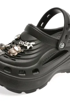 Papuci GRYXX negri, 2510, din pvc imagine